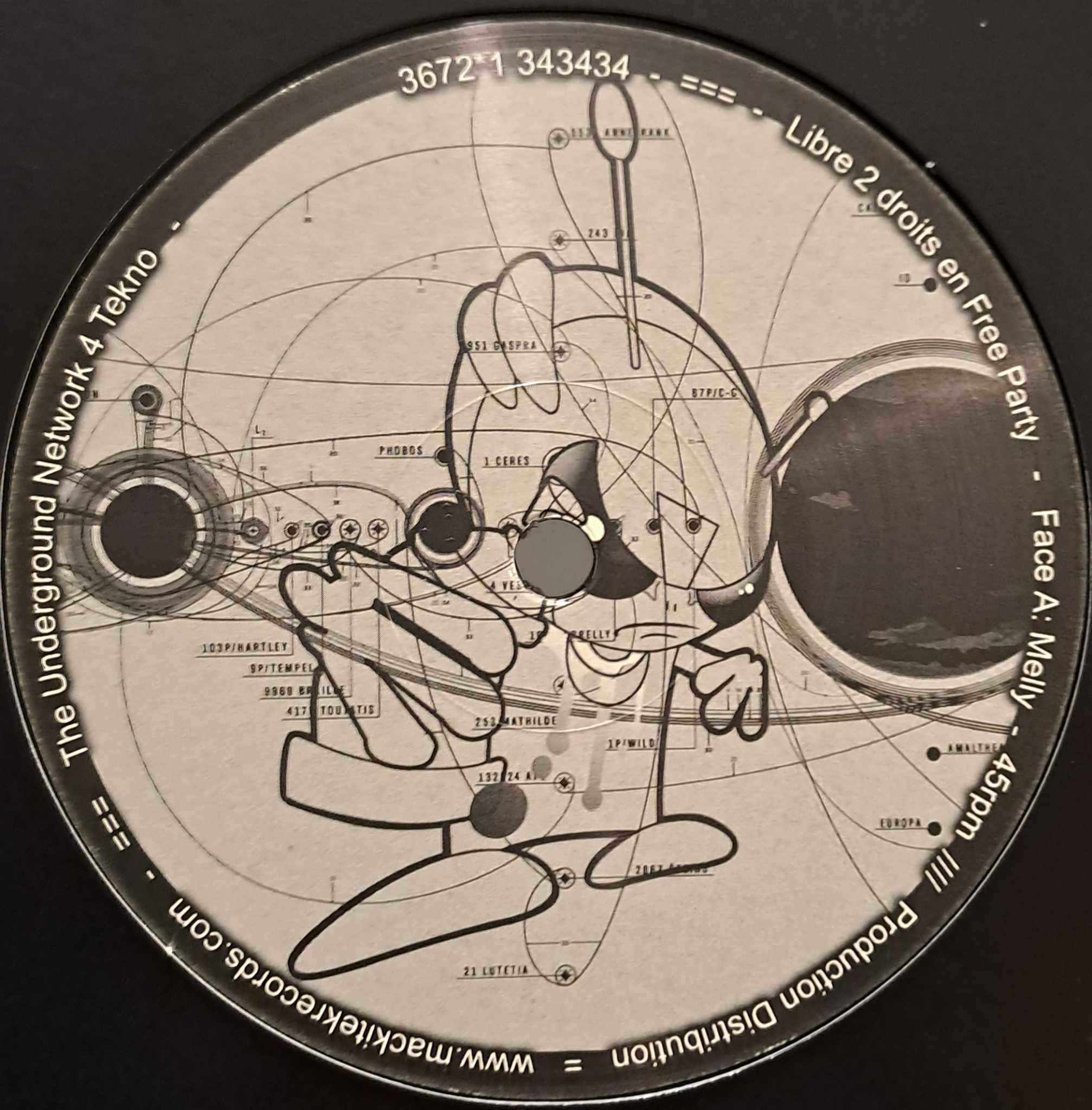3672*1 34 (toute dernière copie en stock) - vinyle freetekno